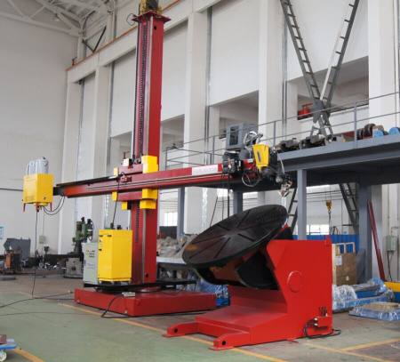 Автоматизированная установка для сварки кольцевых швов в спец исполнении